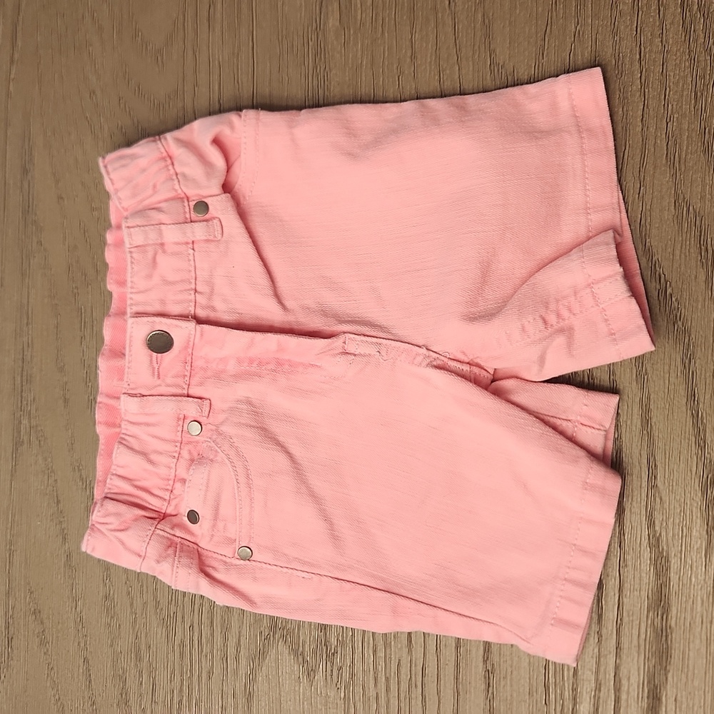 Stella McCartney Kids girls infant pink denim shorts